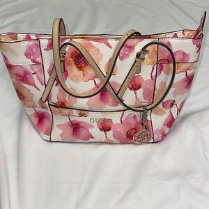Guess floral handbag